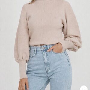 Olivia sweater- blush (medium/6) NWT
